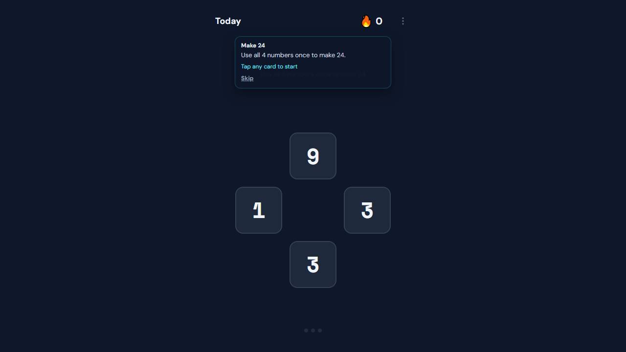Make 24 screenshot