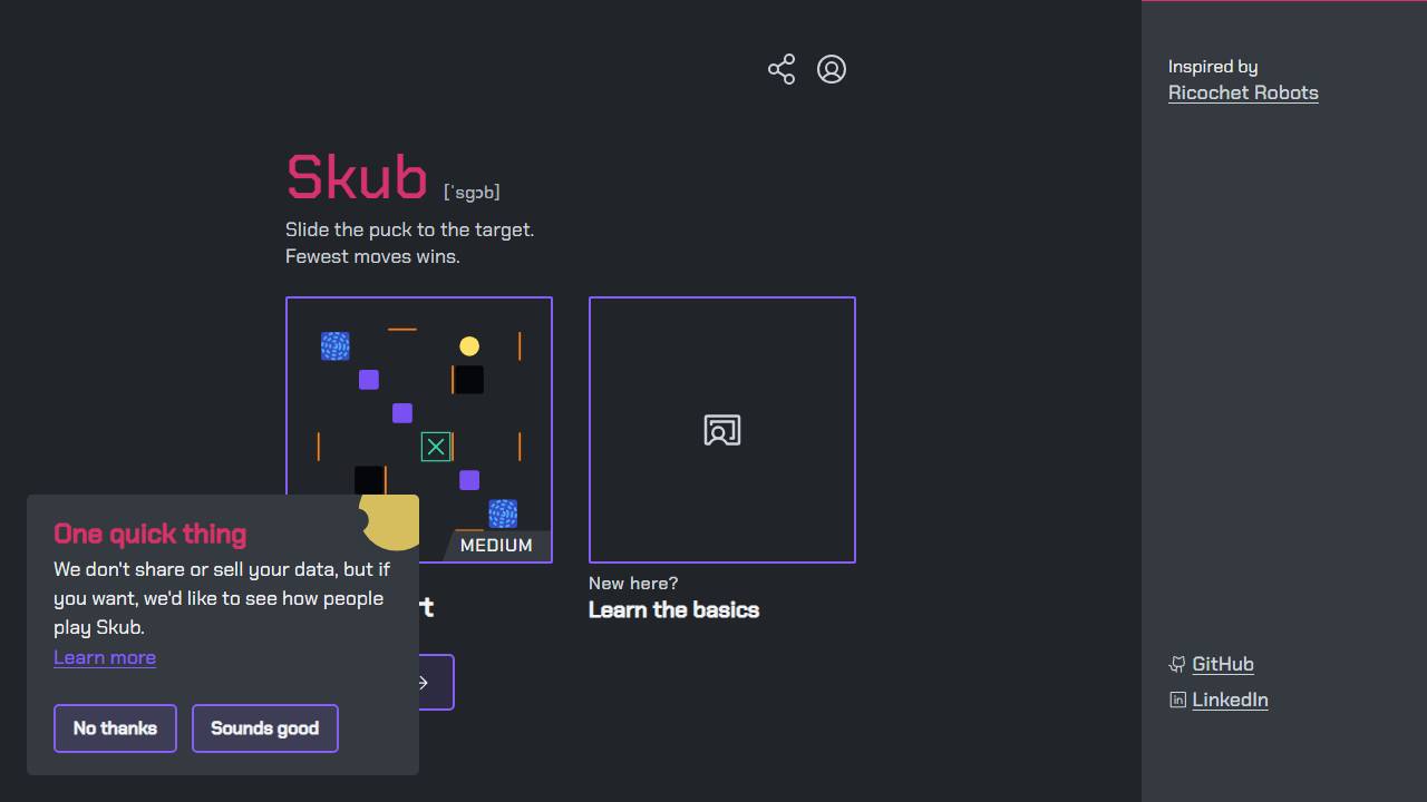 Skub screenshot