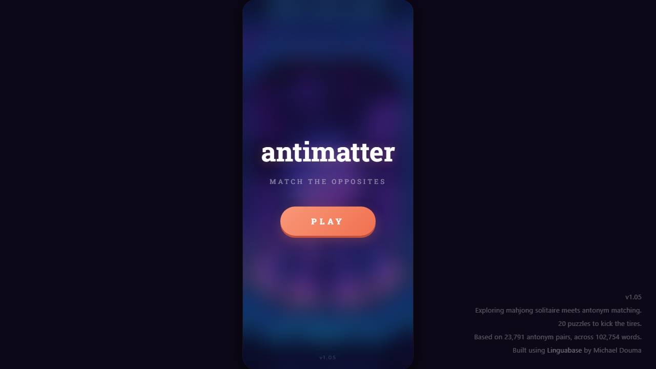Antimatter screenshot