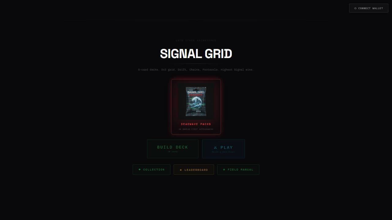 Signal Grid screenshot