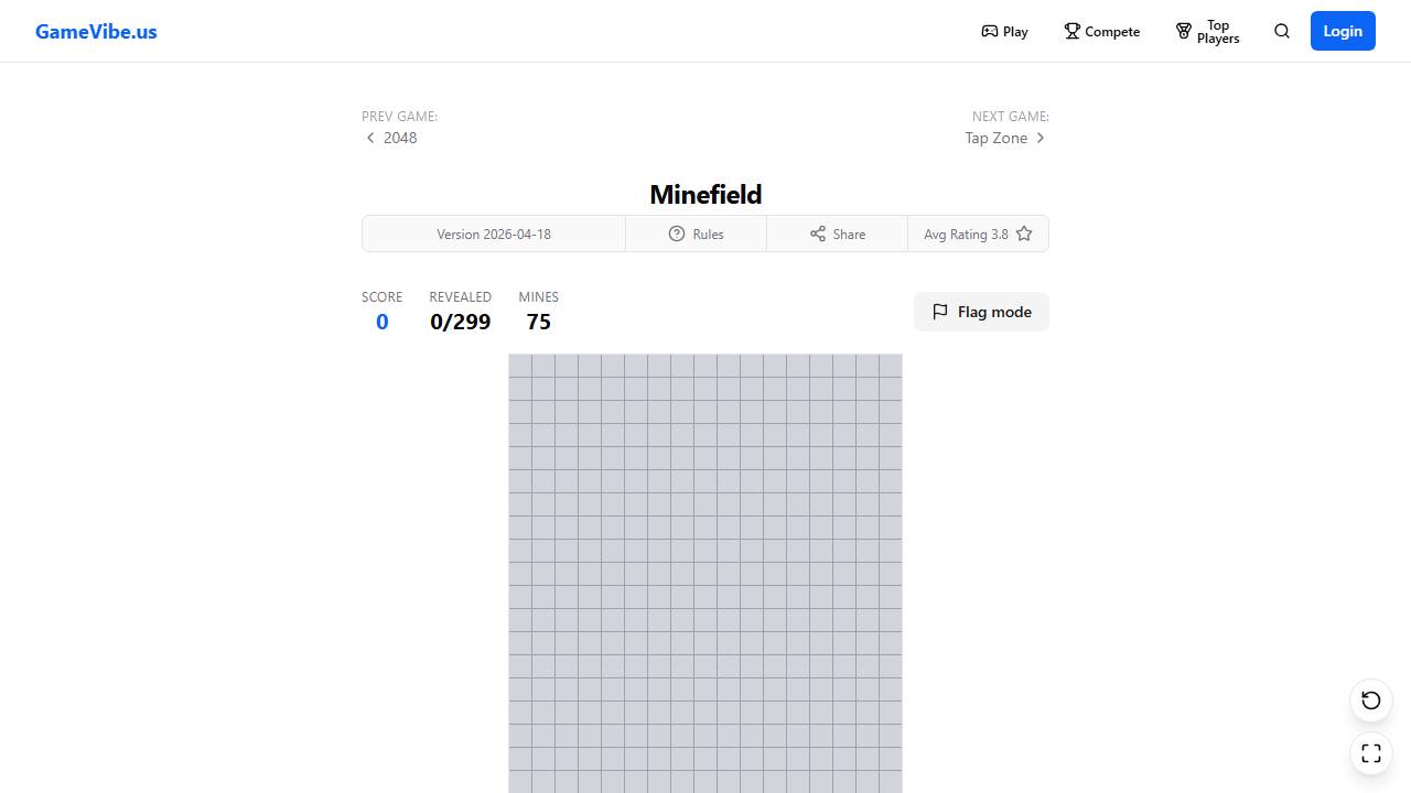 Minefield screenshot