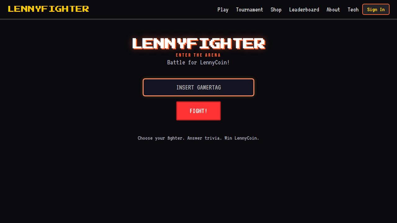 LennyFighter screenshot