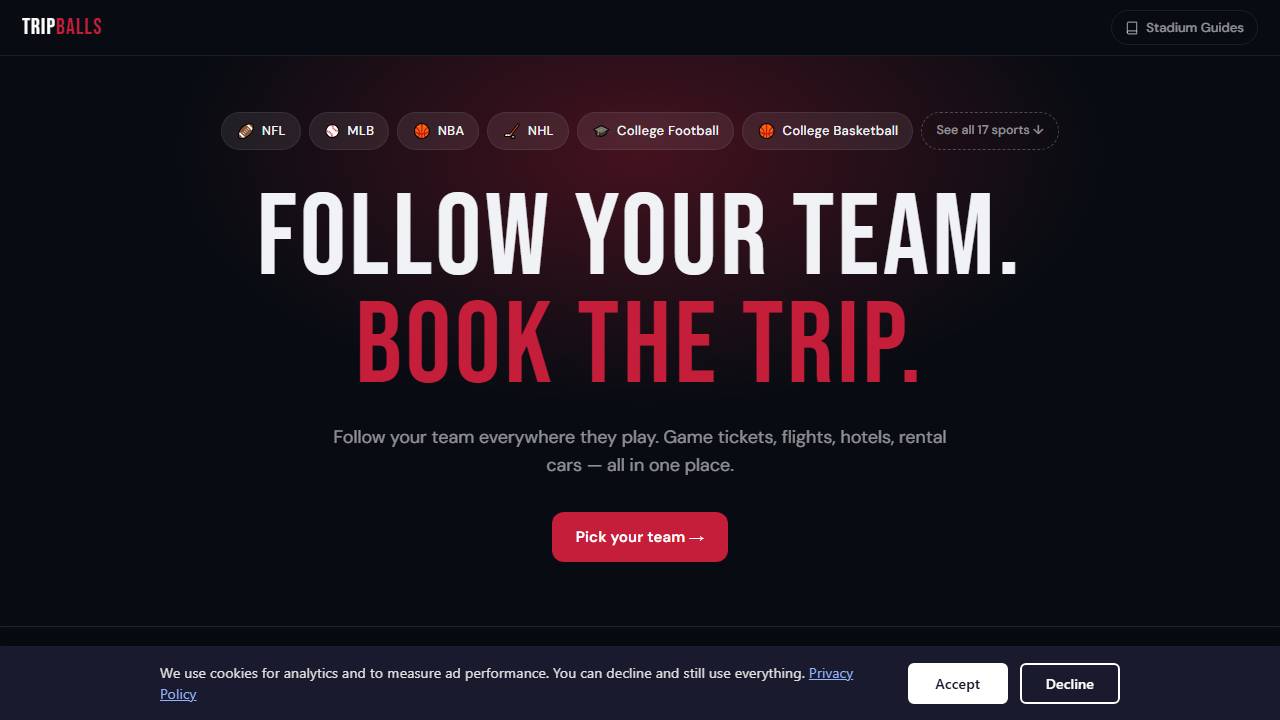 TripBalls screenshot