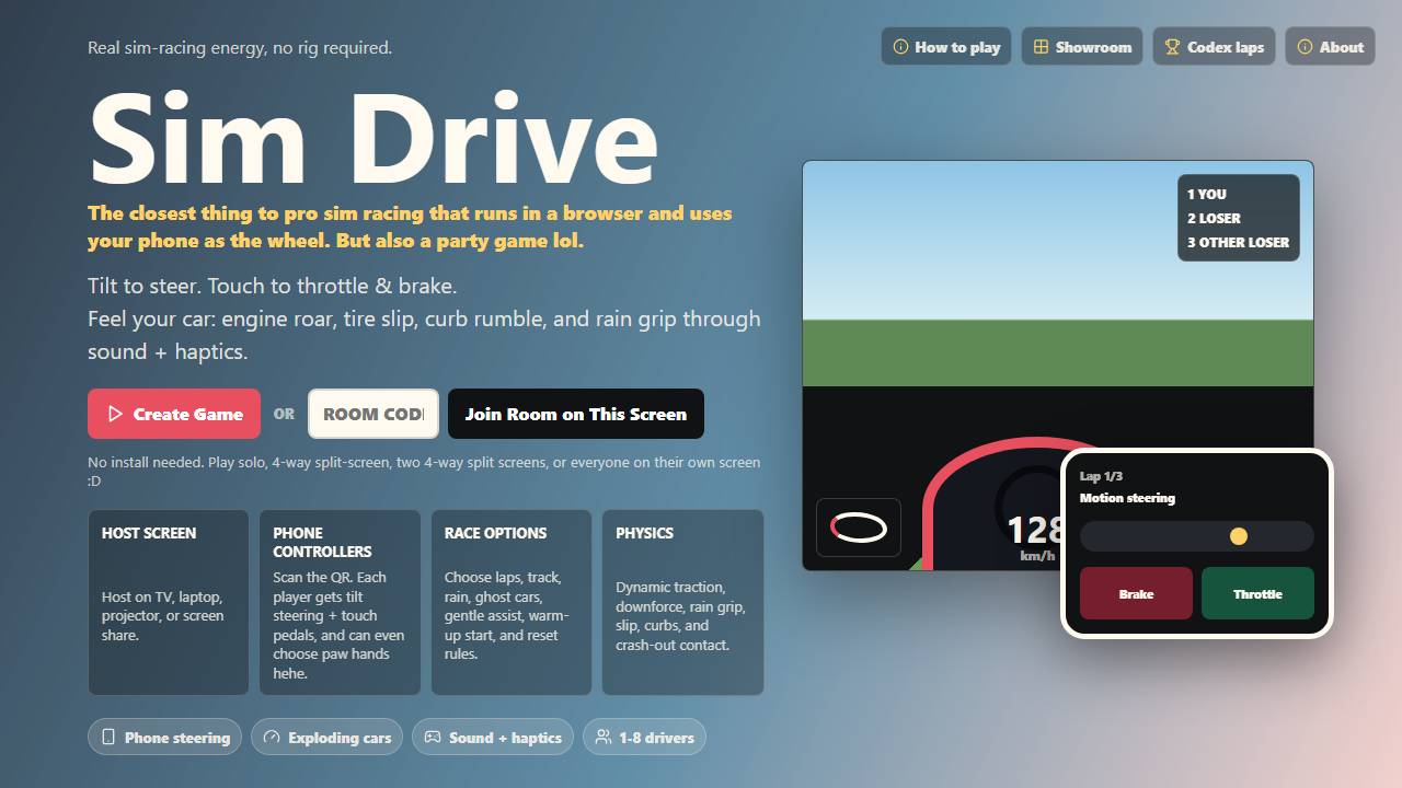 SimDrive screenshot