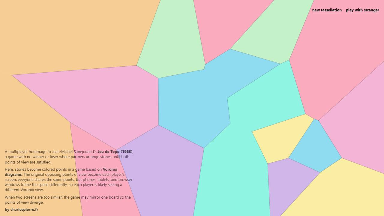 Multiplayer Voronoi screenshot