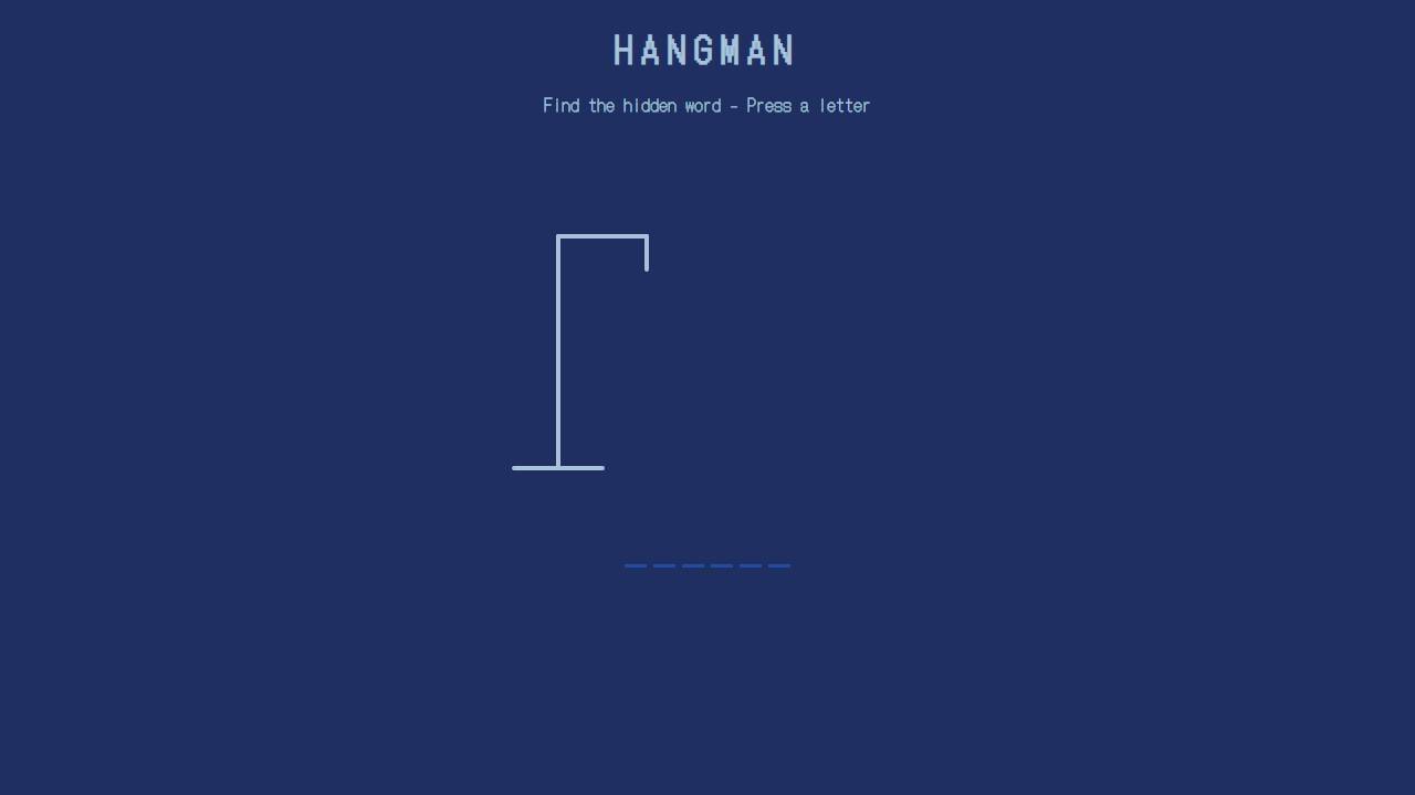 Talha Hangman screenshot