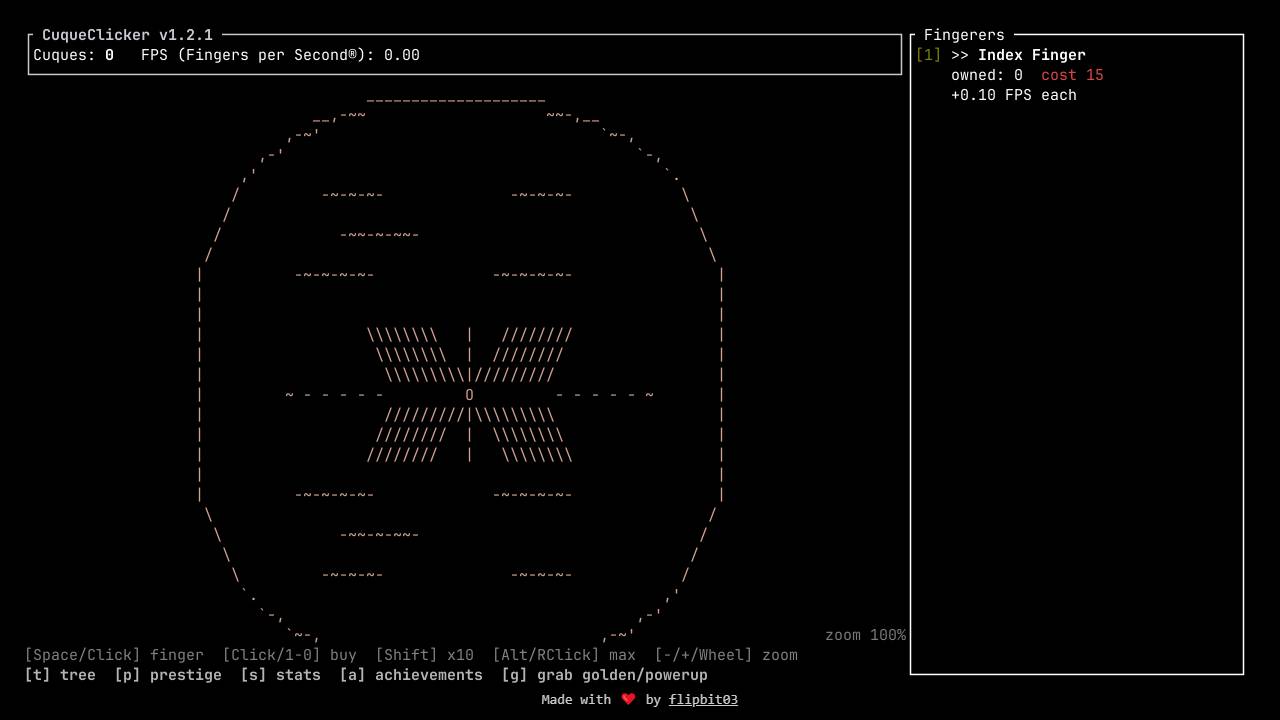 CuqueClicker screenshot