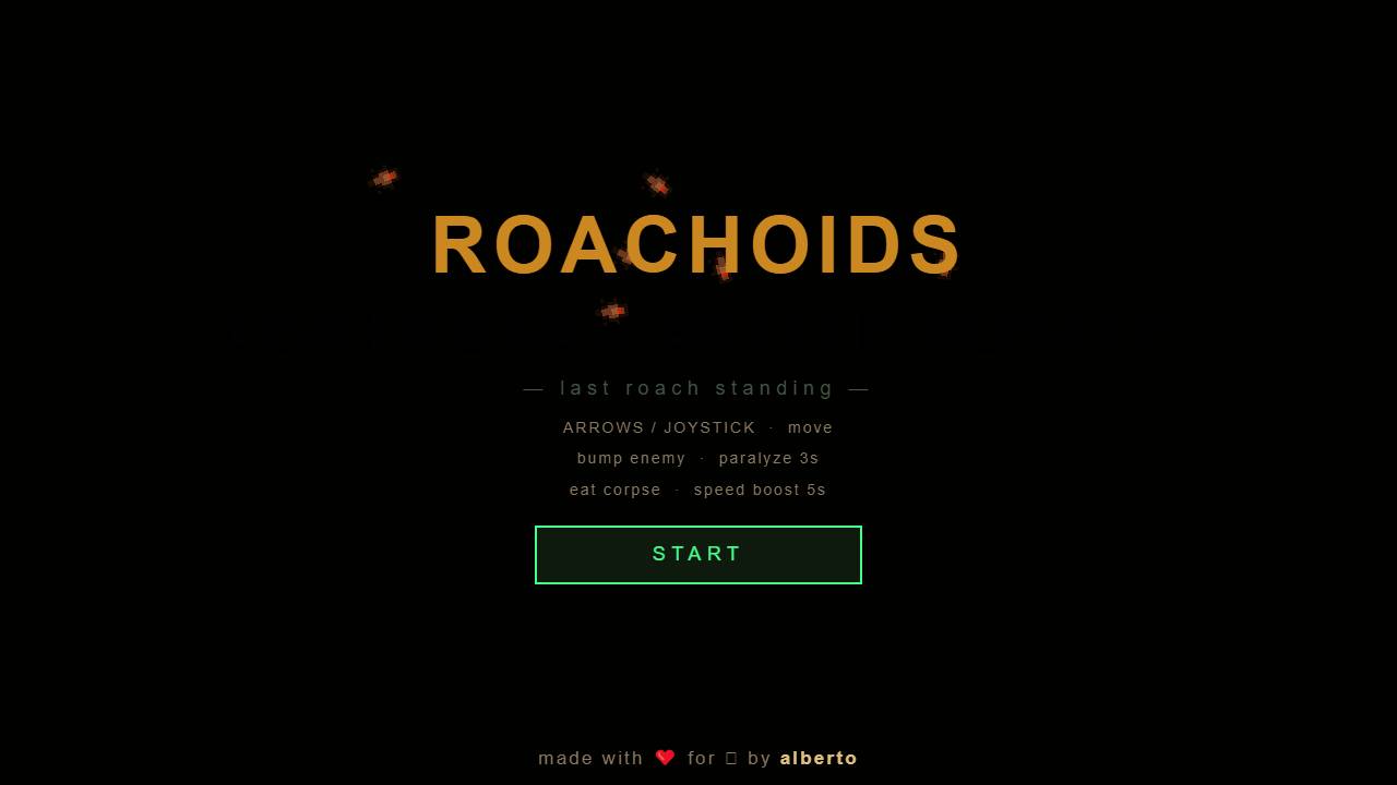 Roachoids screenshot