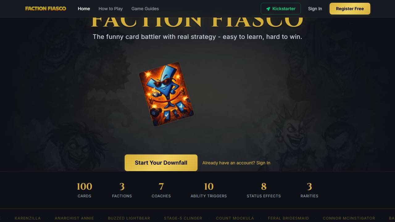 Faction Fiasco screenshot