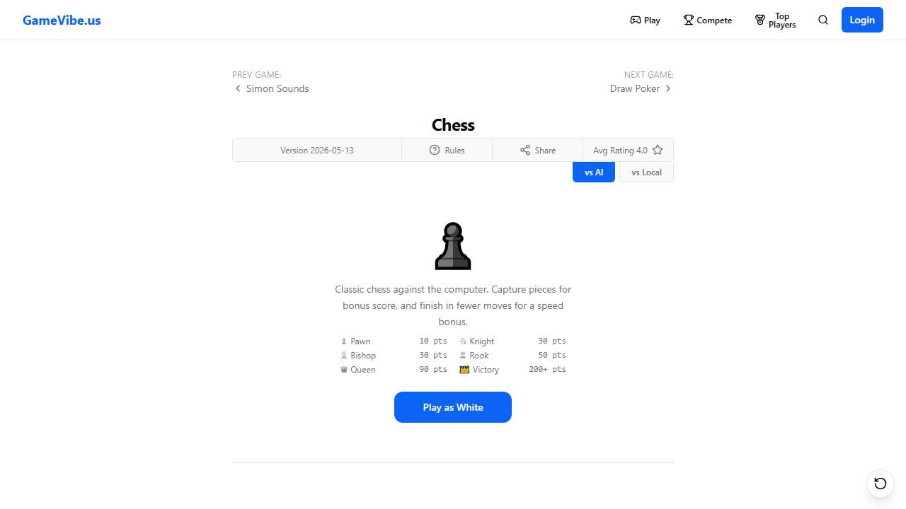 Chess screenshot