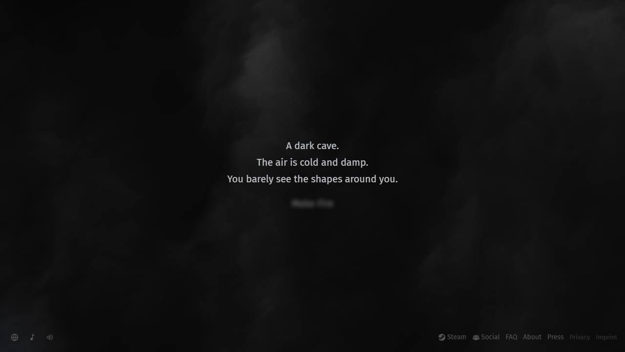 A Dark Cave screenshot