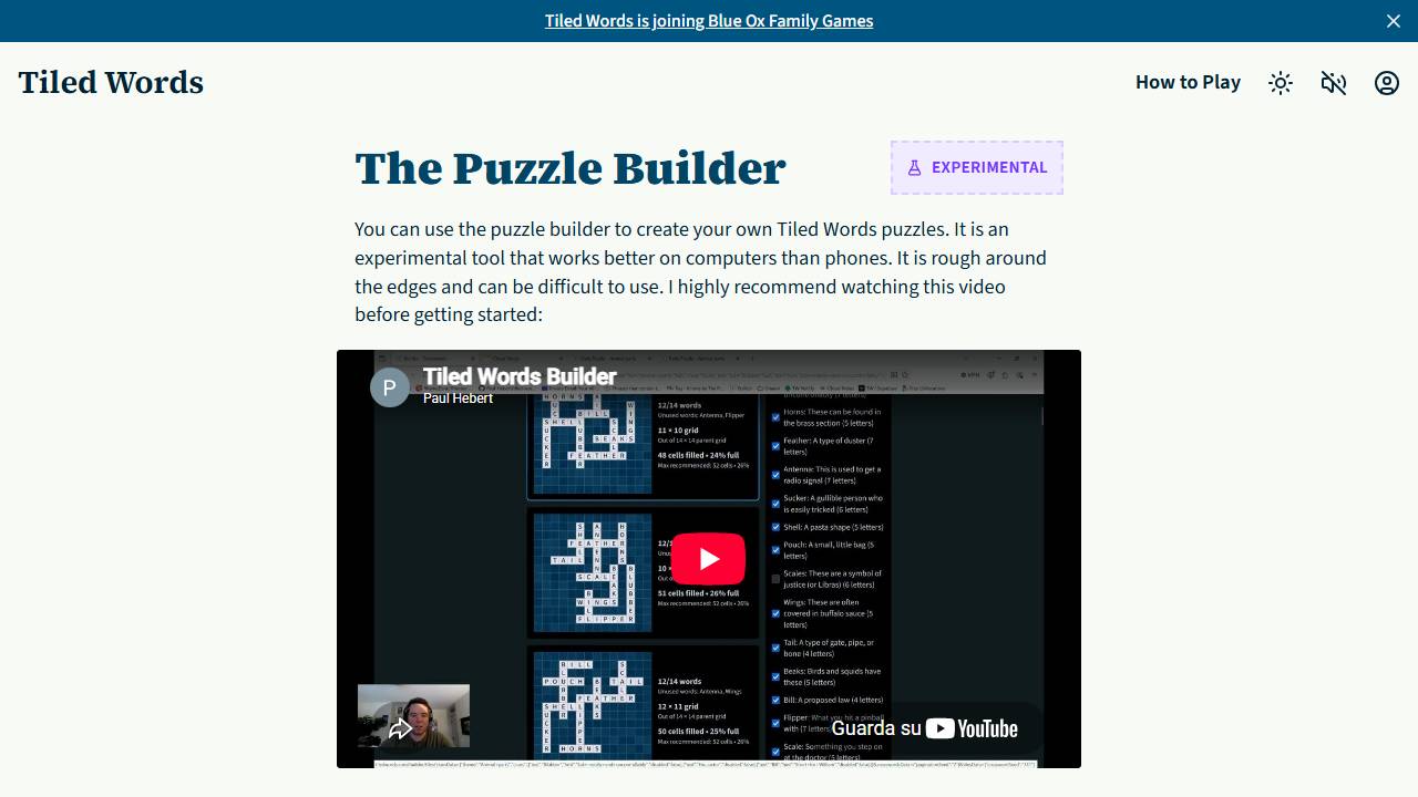 Tiled Words screenshot