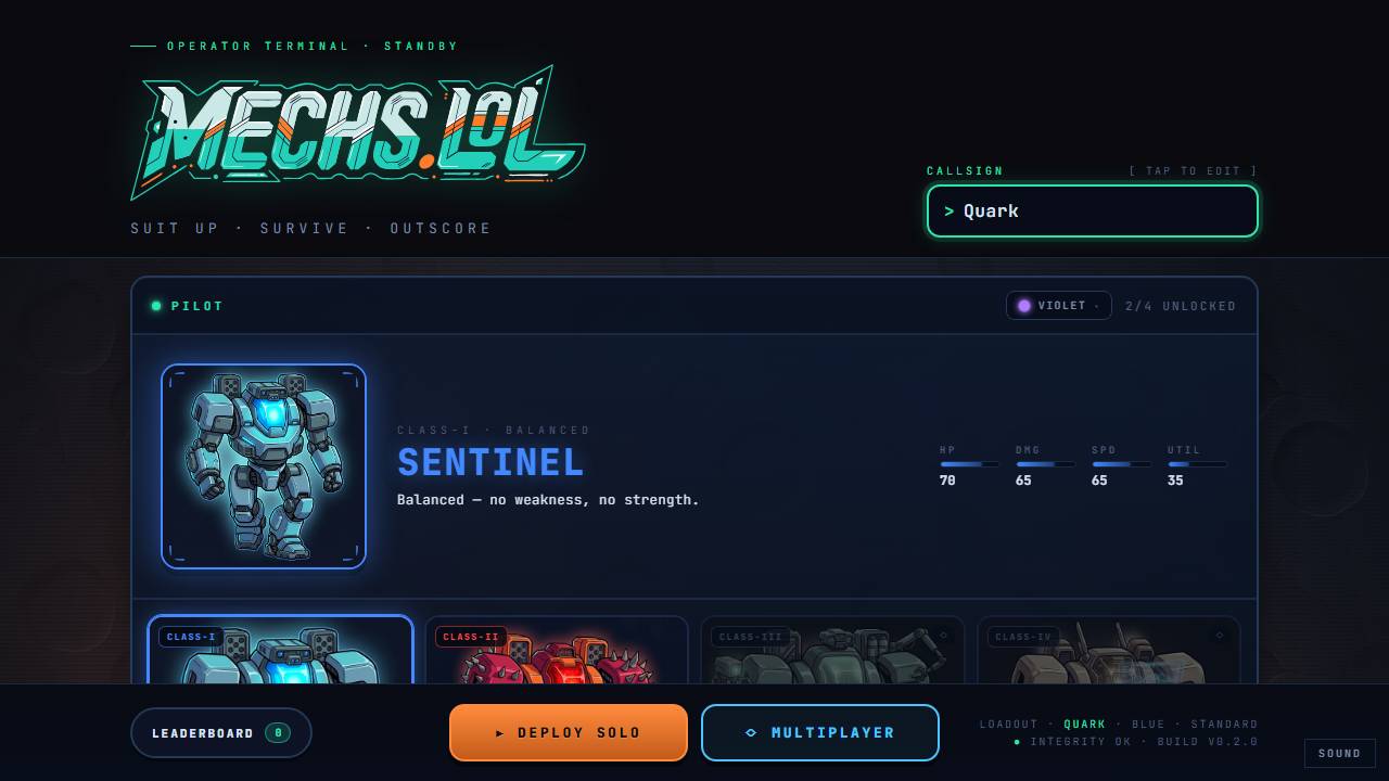 Mechs.lol screenshot
