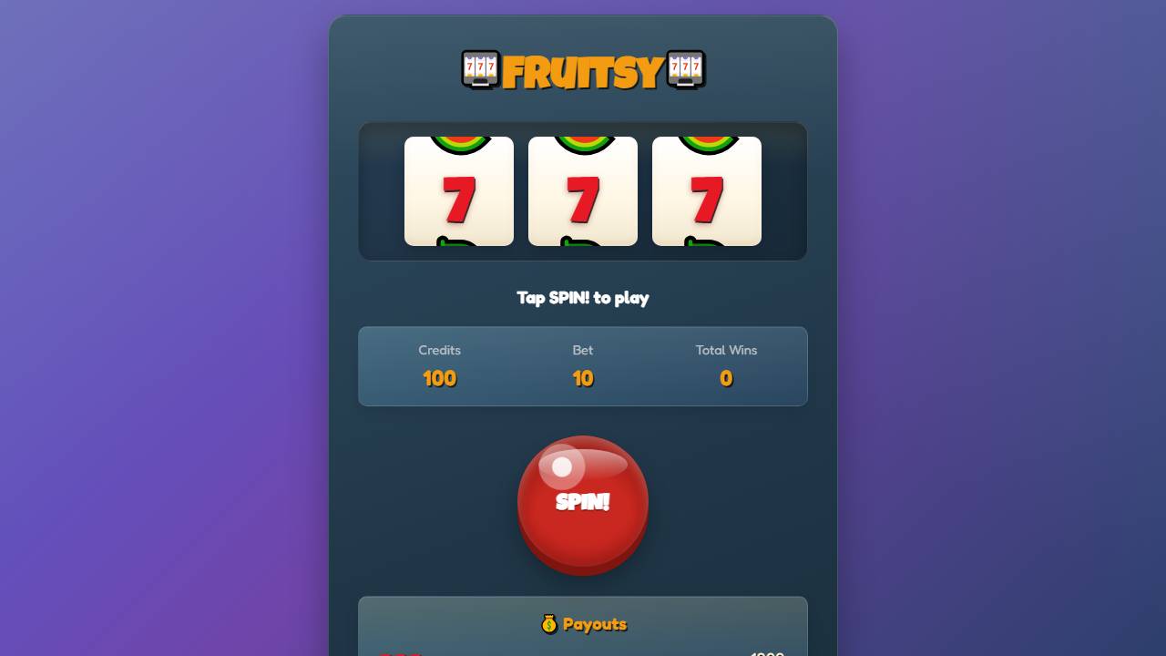 Fruitsy screenshot
