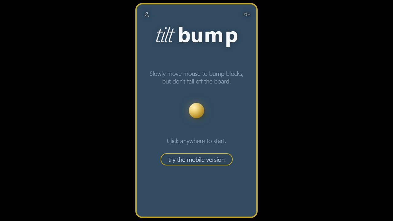 TiltBump screenshot