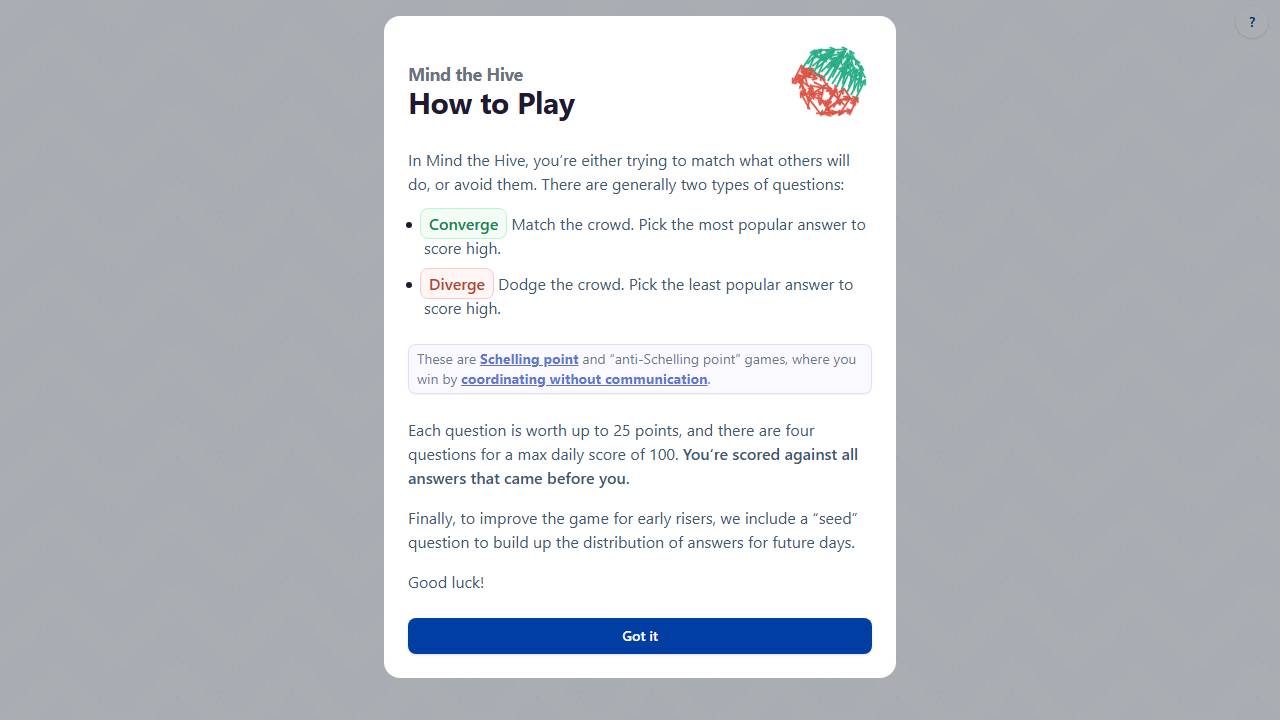 Mind the Hive screenshot