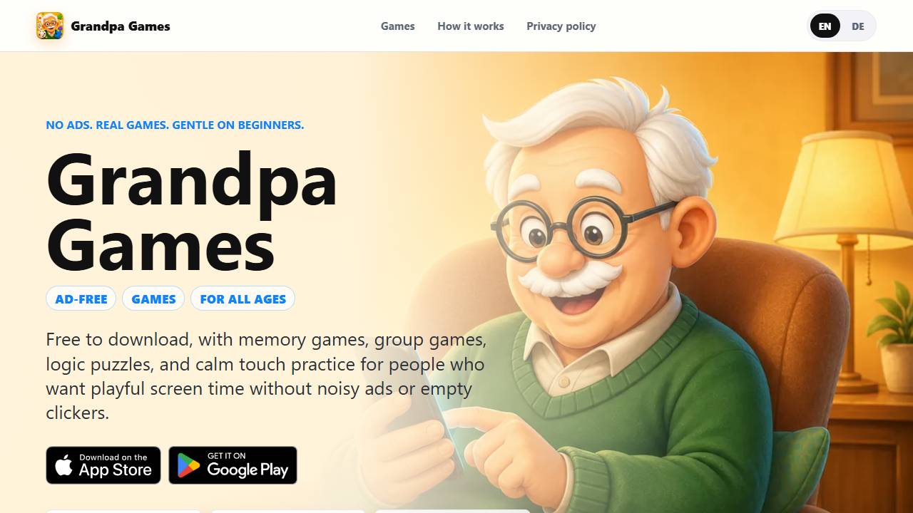 Grandpa Games screenshot