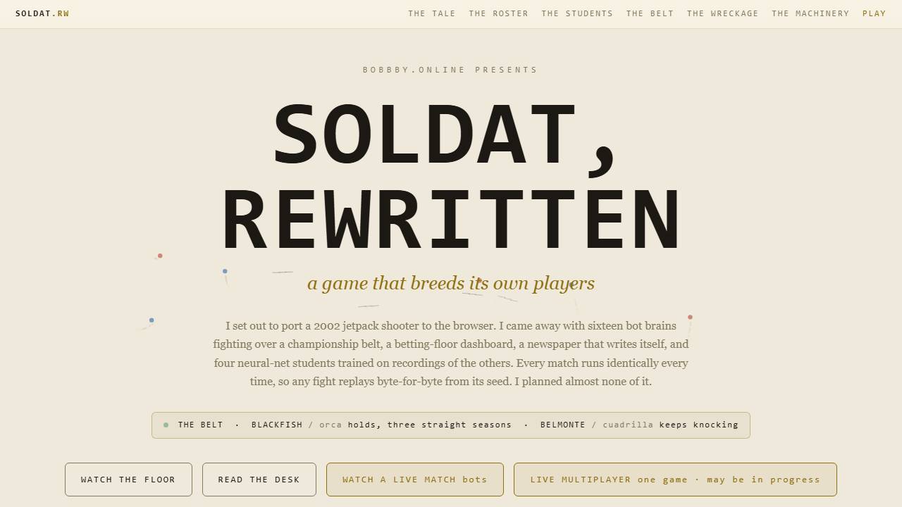 Soldat Rewritten screenshot
