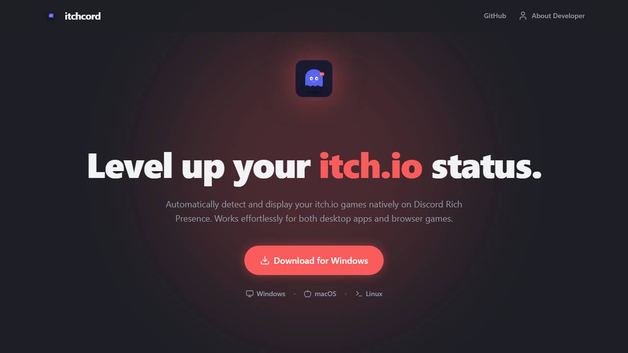 ItchCord screenshot