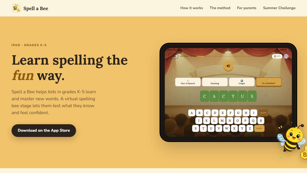 Spell a Bee screenshot