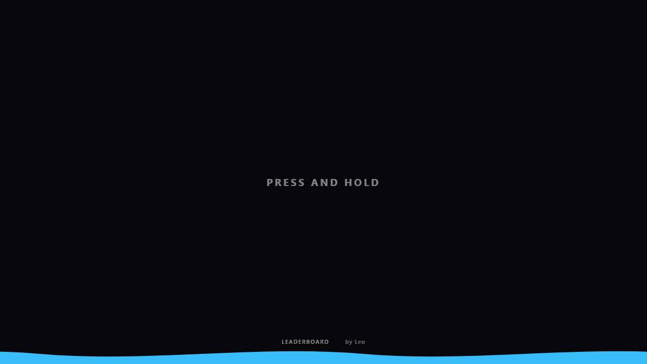 Press and Hold screenshot