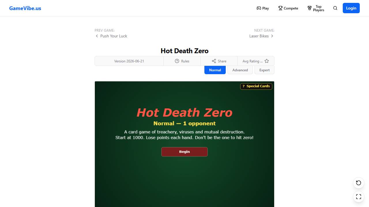 Hot Death Zero screenshot