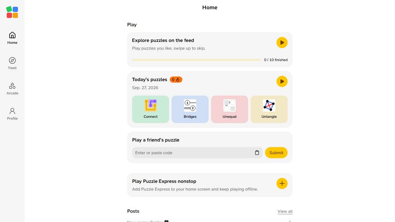 Puzzle Express screenshot