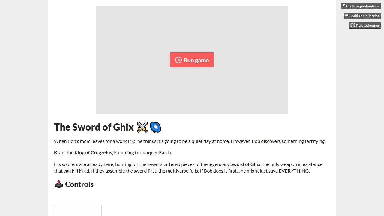 Sword of Ghix screenshot