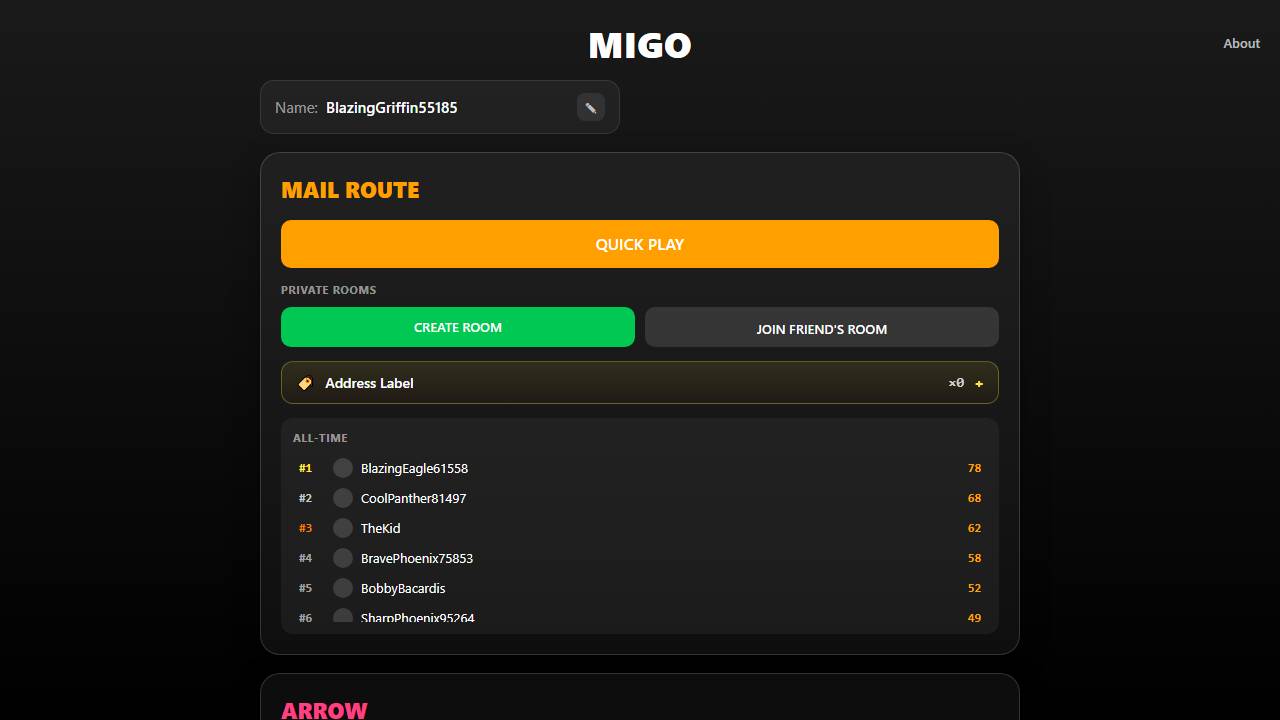 Migo Games screenshot