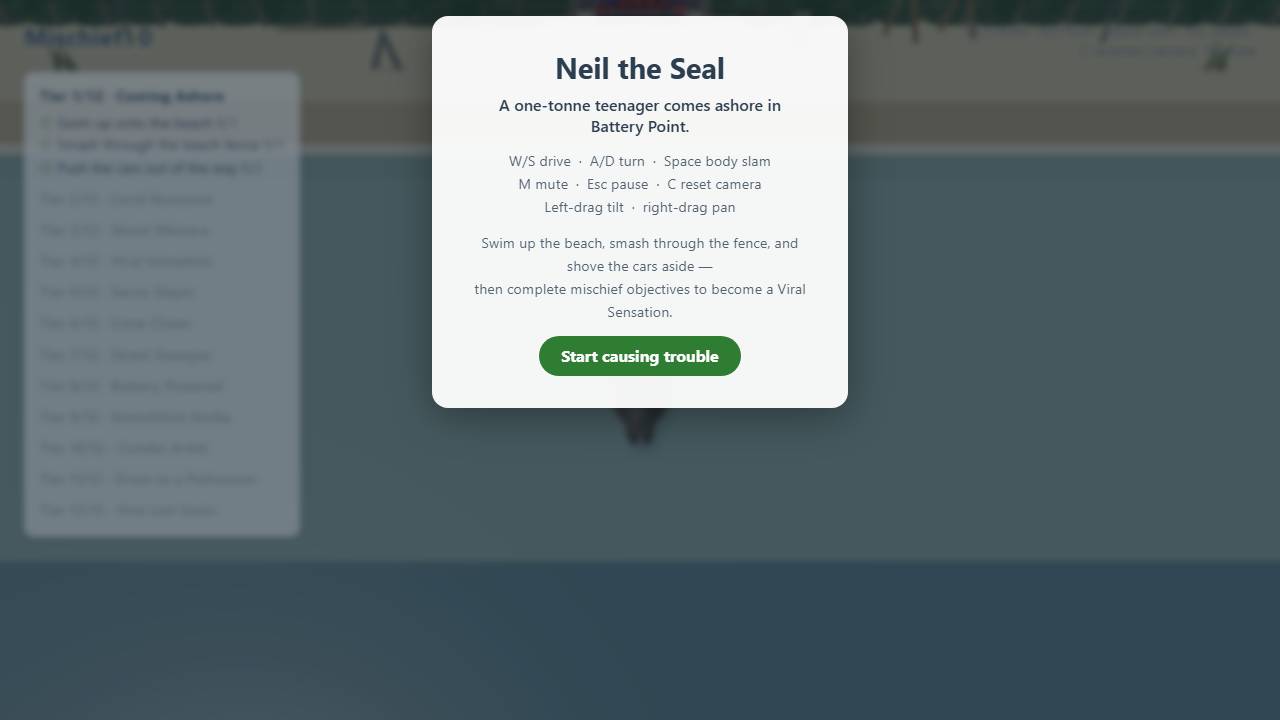Neil the Seal screenshot