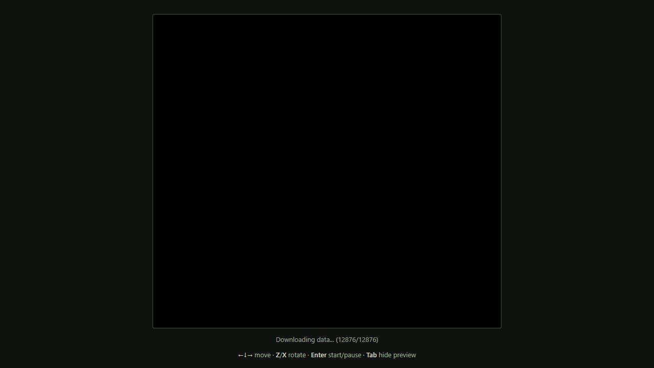 Fractetris screenshot