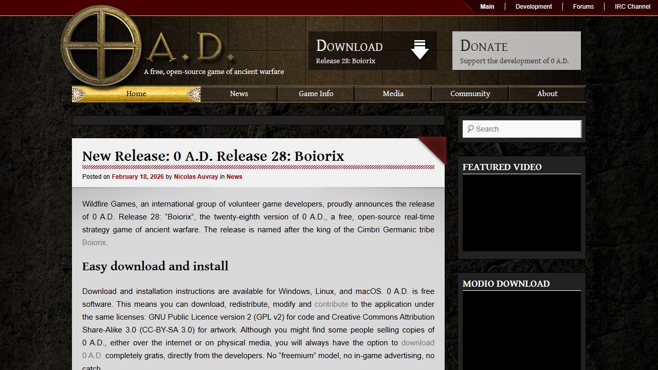 0 A.D. screenshot