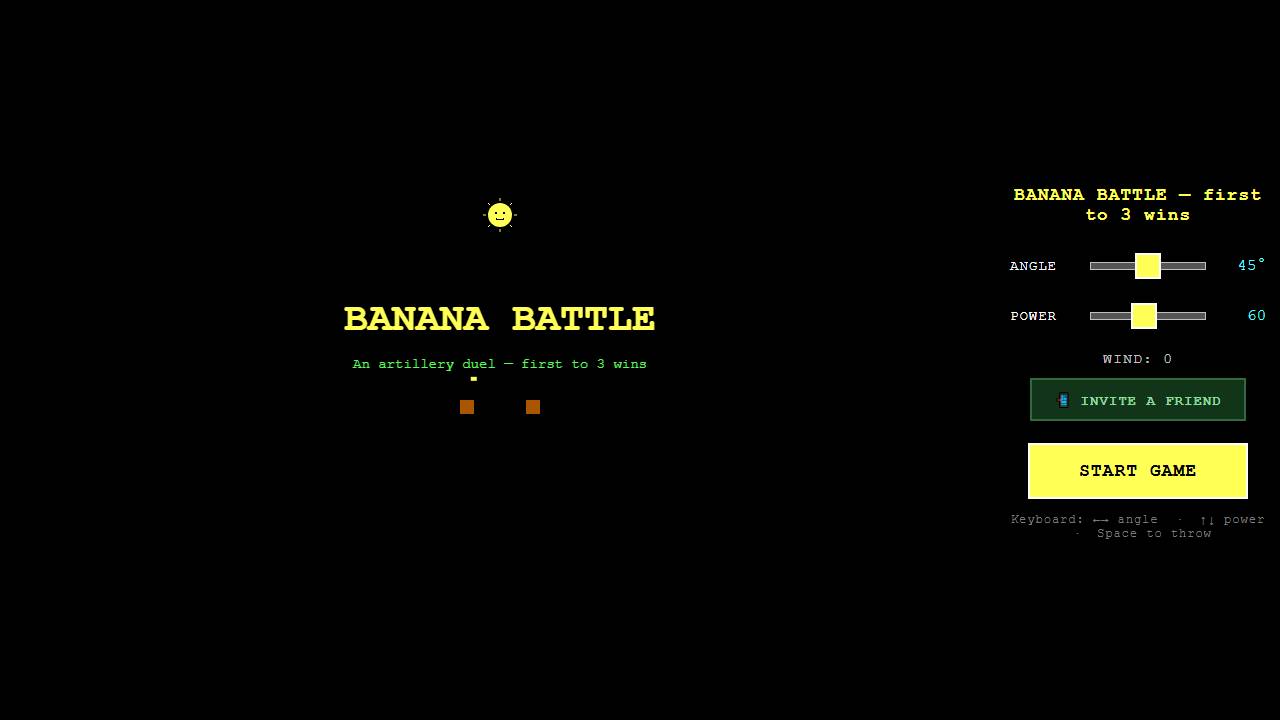 Banana Battle screenshot