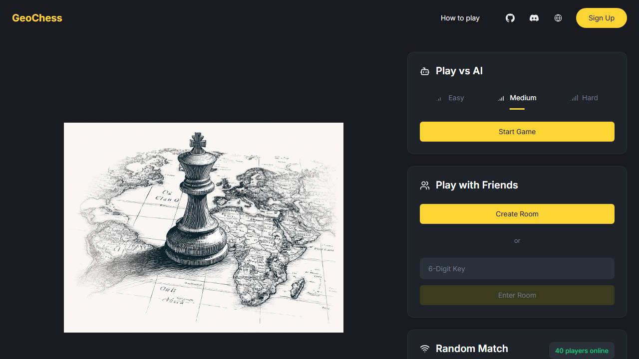 GeoChess screenshot