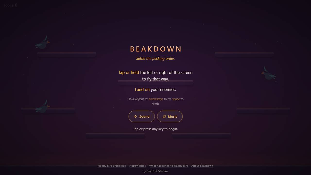 Beakdown screenshot