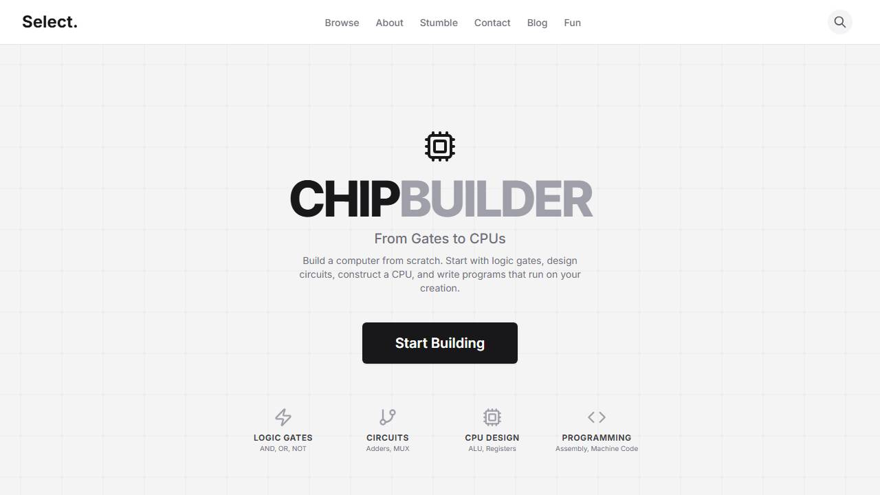 ChipBuilder screenshot