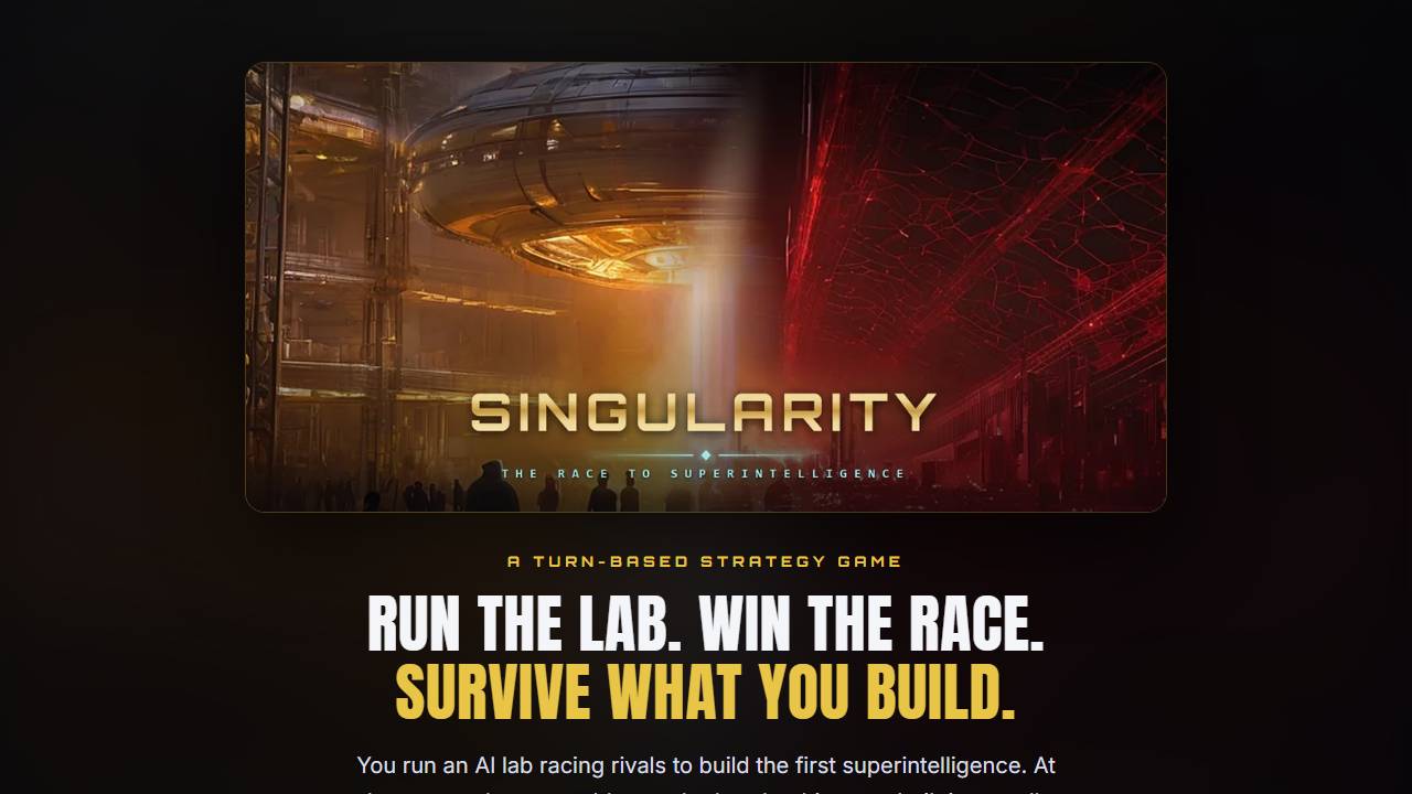 Singularity: Race to Superintelligence screenshot