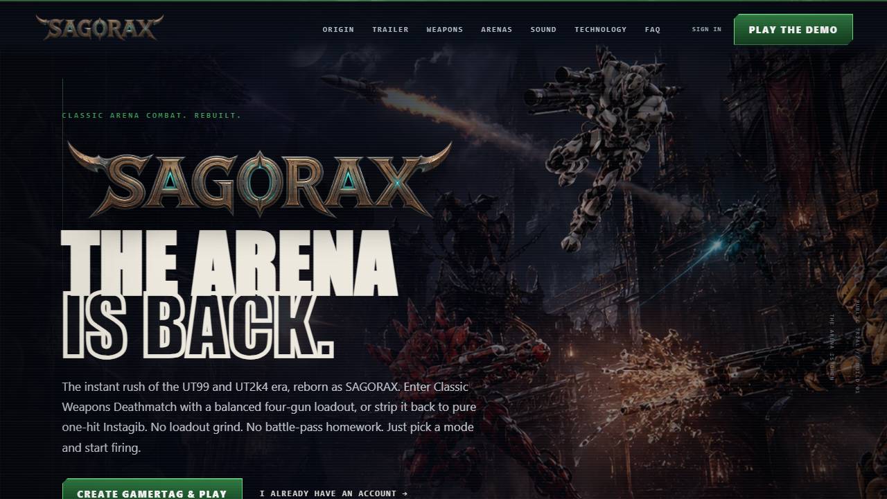 Sagorax screenshot
