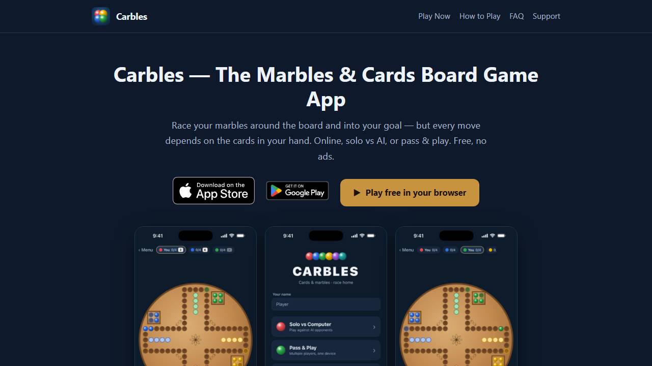Carbles screenshot