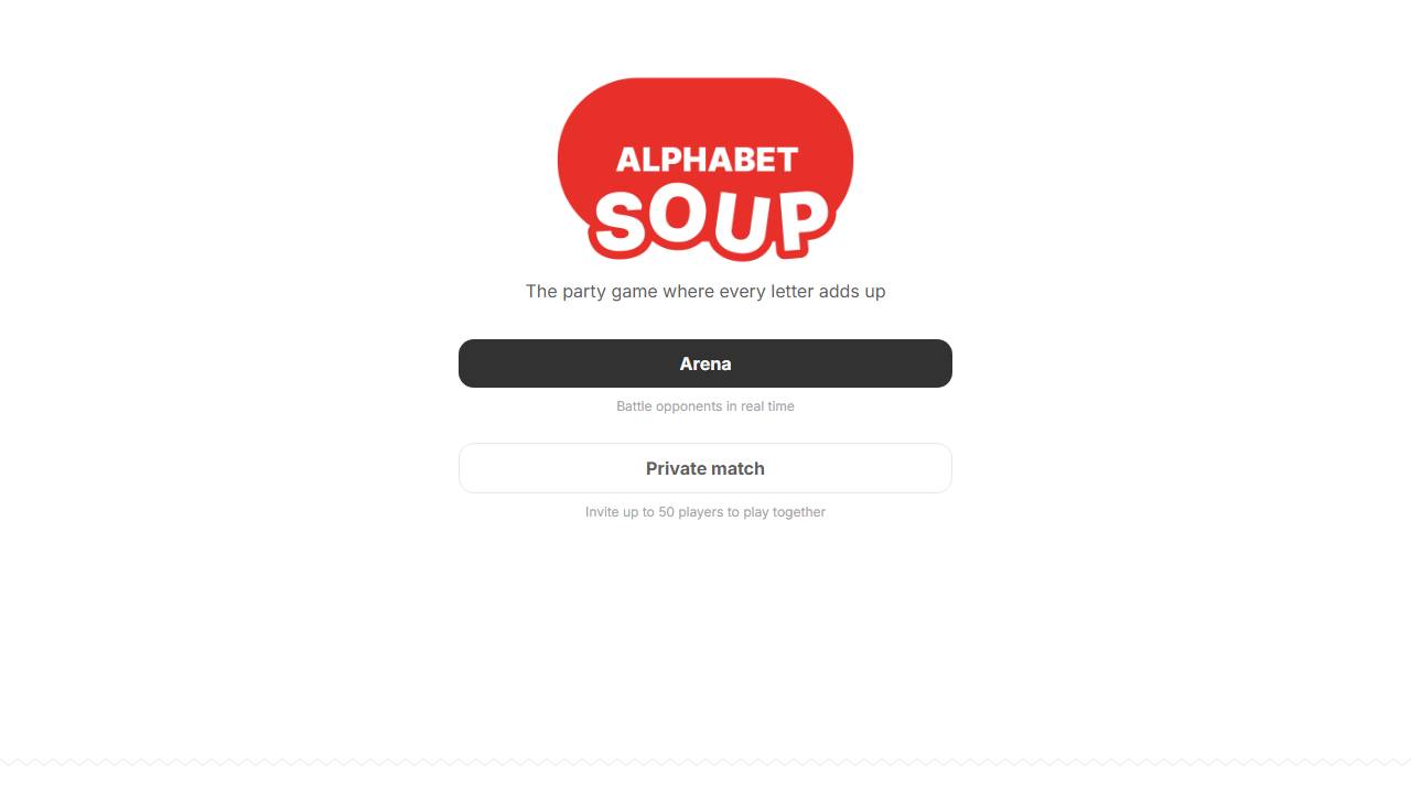 Alphabet Soup screenshot