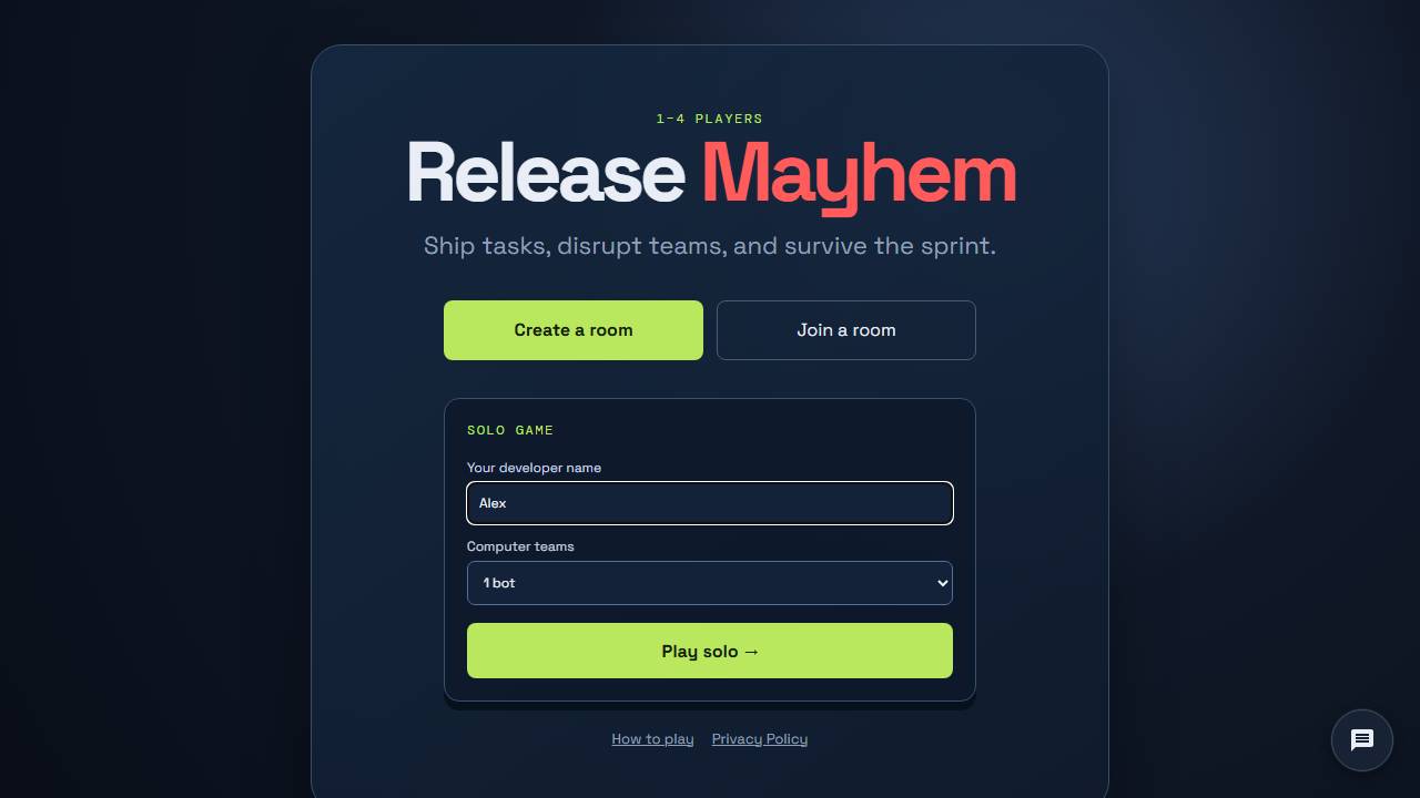 Release Mayhem screenshot