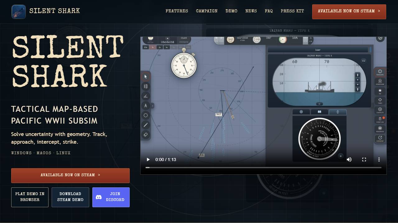 Silent Shark screenshot