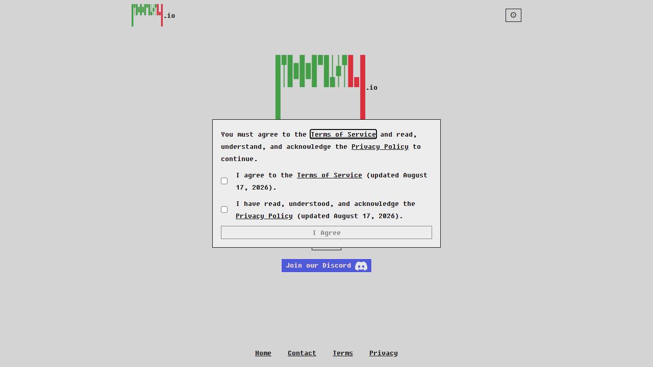 Ponzy.io screenshot