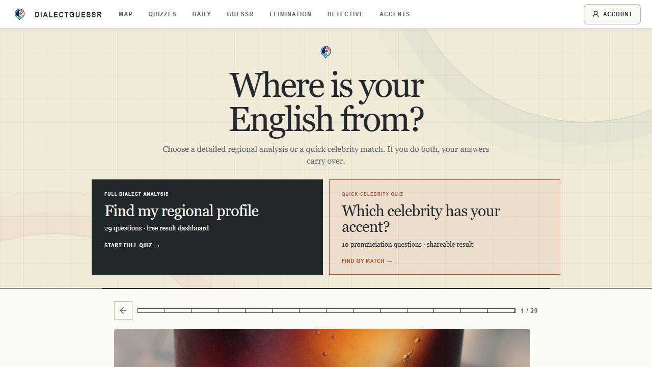 DialectGuessr screenshot