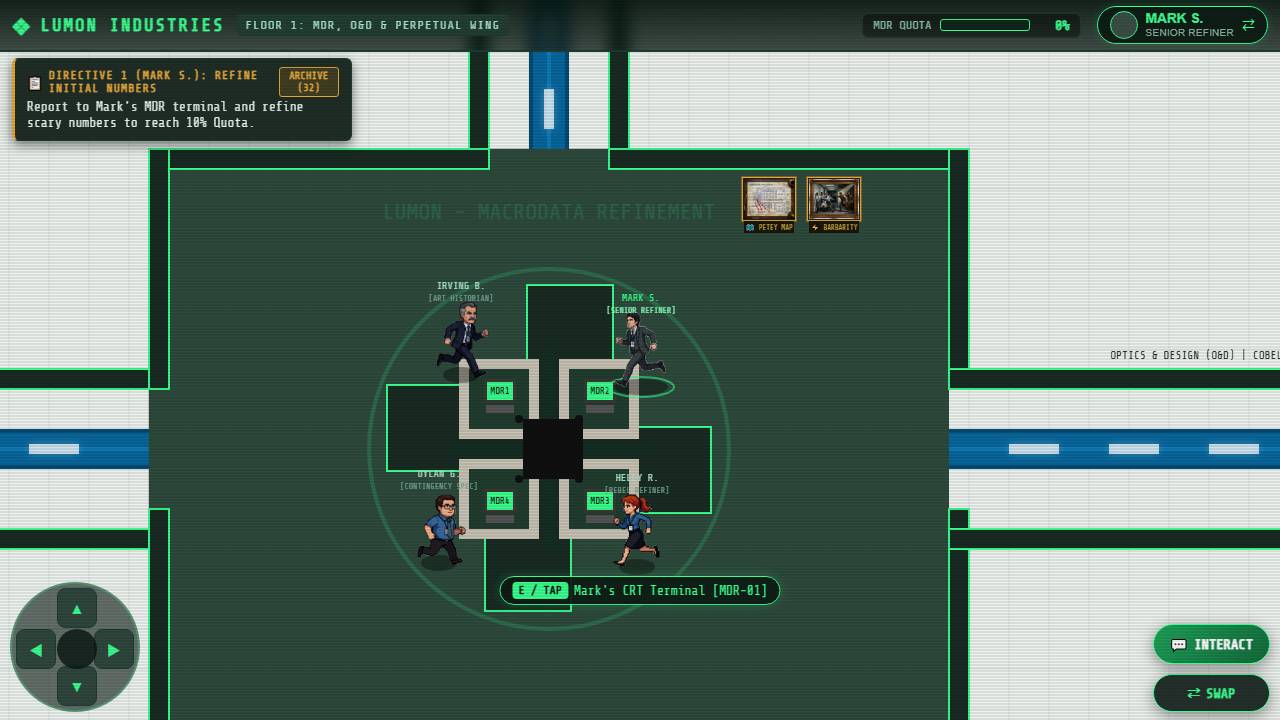 Severance (Lumon Office) screenshot