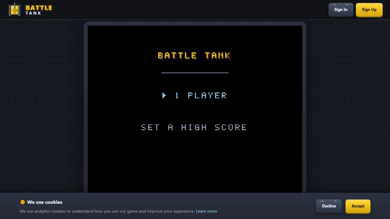 Battle Tank screenshot