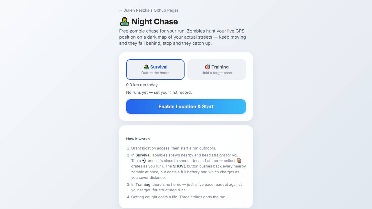 Night Chase screenshot