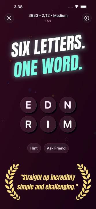 Unscramble! screenshot