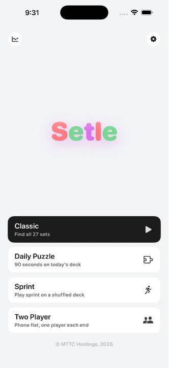 Setle screenshot