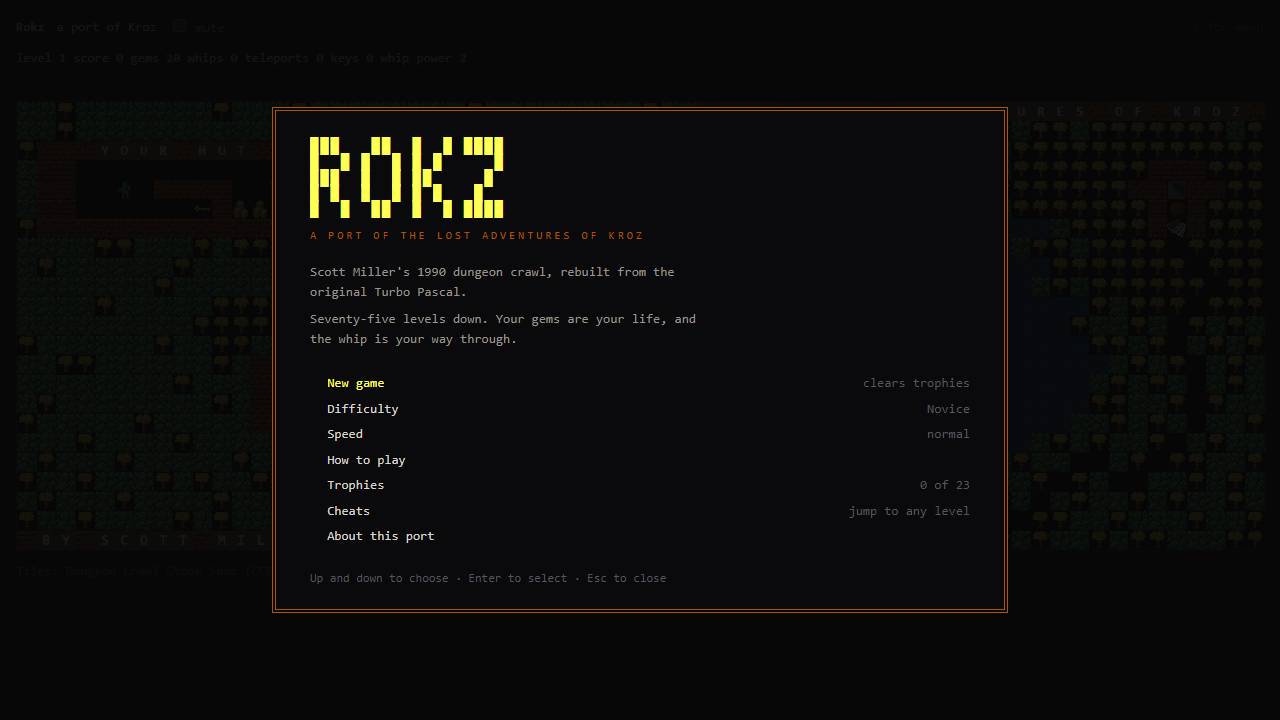 Rokz screenshot